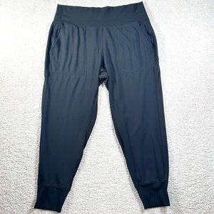 Athleta Venice Jogger Pants Womens Size Large (fits like X large) Black